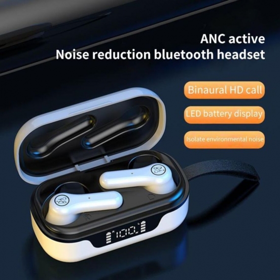 In-Ear TWS 5.1 Bluetooth Wireless Headset Noise Cancelling HD Call Wasserdichte IPX4-Ohrhörer