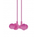 ISY Bluetooth In-Ear-Headset - Smartphone Kopfhörer/Mikrofon mit bis zu 5 Std. Laufzeit, Fernbedienung und Magnethalter, pink