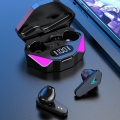 X15 Gaming Ohrhörer Kabellos Bluetooth Kopfhörer, Geringe Wartezeit CVC8.0 Lärmminderung Bass Headset, USB In Ear Kopfhörer