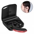 Bluetooth-Ohrhörer Drahtloses monaurales Business-Headset Voice Answer in Ear Ohrhörer zum Fahren mit laufendem Akku Noise Cance
