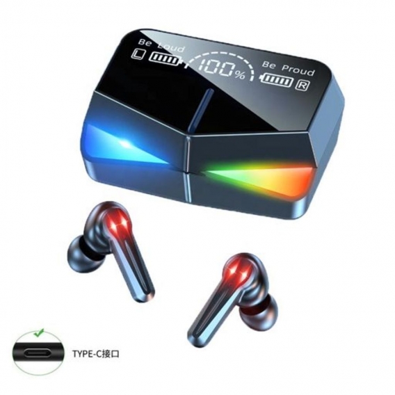 M28 Wireless Headset Tws Mini Gaming Earbuds with Charging Box