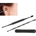 Pyzl Earplugs Ear Wax Remover Set. Ear Cleaning Tool Set. Ear Curette Earwax Remover Tool. Ear Cleaner Set. Ear Scraper Ear Wax 
