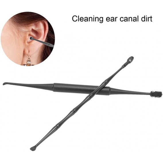 Pyzl Earplugs Ear Wax Remover Set. Ear Cleaning Tool Set. Ear Curette Earwax Remover Tool. Ear Cleaner Set. Ear Scraper Ear Wax 