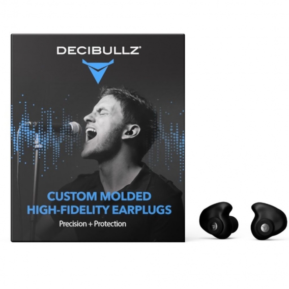 Maßgeschneiderte Ohrstöpsel für Musikprofis - Decibullz High fidelity Pro