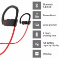 Bluetooth Kopfhörer, IPX7 Wasserdicht Kopfhörer Sport, 8 Stunden Spielzeit, Rich Bass, Sportkopfhörer Joggen/Laufen Bluetooth 4.