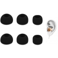 3er-Pack Universal Ohrhörer-Polster In-Ear - Silikon - Schwarz
