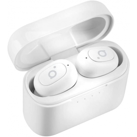 ACME True Wireless Kabellose Kopfhörer, In-Ear Ohrhörer Bluetooth 5.0 TWS Headset Ohrhörer Universal in weiß