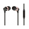 Monoprice Hi-Fi-Ohrhörer mit reflektierender Sound-Technologie und Mikrofon - schwarz/bronzefarben