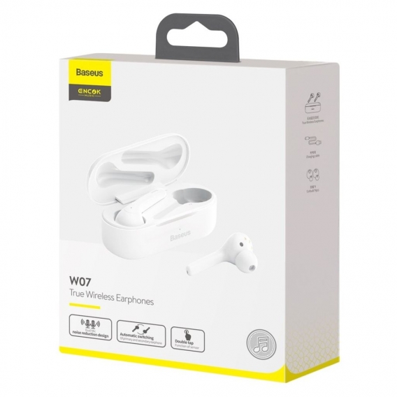 Baseus TWS Encok W07 Wasserdichtes Kabellose In-Ear Kopfhörer Bluetooth 5.0 Wireless Earphone Bluetooth Headset Ohrhörer Headpho