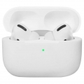 Hülle für Apple AirPods 3 Schutzhülle Silikon Cover Kopfhörer Slim Fit Case Tasche: weiß