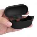 kwmobile Schutzhülle kompatibel mit Sony WF-1000XM4 - Hülle Kopfhörer - Silikon Case Cover Schwarz