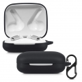 kwmobile Schutzhülle kompatibel mit OnePlus Buds Pro - Hülle Kopfhörer - Silikon Case Cover Schwarz