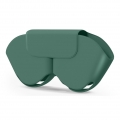 Airpods Max Soft Touch magnetische Schutztasche, Slim Tasche – Tannengrün
