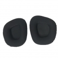 1 Paar Kunstleder Ersatz-Ohrpolster Ohrkissen Pad für CORSAIR VOID PRO Kopfhörer Ohrpolster schwarz