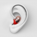 Silikon-Ohrstöpsel Ohrpolster Auslaufsicher Rutschfeste Kopfhörer-Kappen in Schwarz für Samsung Galaxy Buds Live Bluetooth-Heads