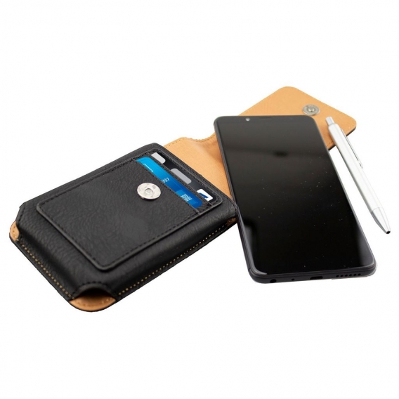 caseroxx Outdoor Handy Tasche passend für Samsung Galaxy S8 Active mit drehbarem Gürtelclip in schwarz