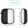 AirPods Mini Tasche Case Hülle 1/2 Kopfhörer Headset Schutztasche Etui Für Apple Schwarz