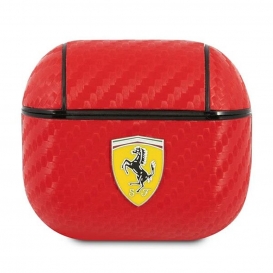 More about Ferrari FESA3CARE AirPods 3 Abdeckung rot / rot On Track PolyurethanCarbon