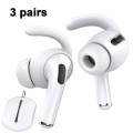 Ohrpolster für AirPods Pro Silikon 3 Paare Ohrbügel Anti-Rutsch Ohrhörer-Abdeckungen Kompatibel mit Apple AirPods Pro