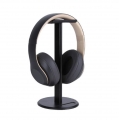 Bequem Kopfhörerständer Headset Halter All-in-One Solide Kopfhörerständer ABS Solide Basis für Alle Kopfhörer Mode Display (Schw