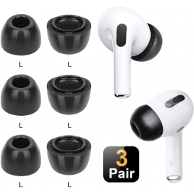 More about Ersatz Memory Foam In-Ear Ohrpolster, kompatibel mit AirPods Pro 2019, 3 Paar Geräuschisolierung Ohrhörer Ohrstöpsel mit tragbar