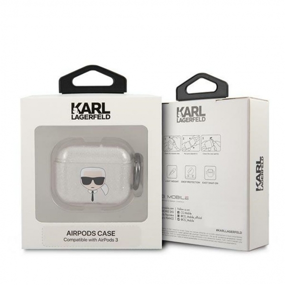 Karl Lagerfeld für AirPods 3 Hülle Schutzhülle Cover Case