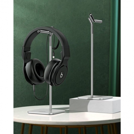 Ugreen Universal Kopfhörer Ständer Kopfhörerhalter für Over Ear Kopfhörer Headset in Silber