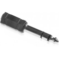 Poppstar Audio Adapter Kupplung (Klinke 3,5 mm Buchse auf 6,3 mm Stecker), Klinkenkupplung für Klinkenkabel - Stereo Aux Kabel K