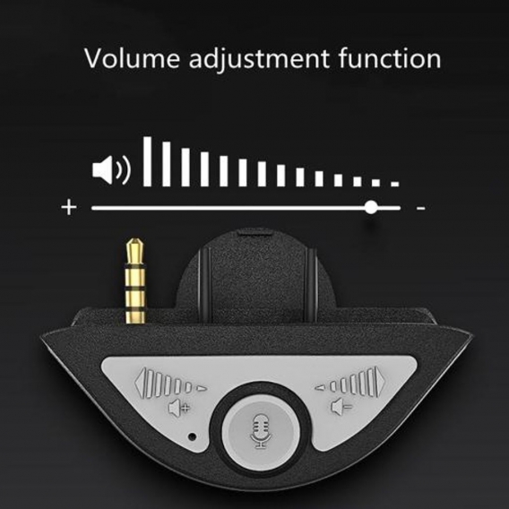 AL-XB2012 Handle Headset Adapter Game Audio Mic Wiederaufladbarer Gamepad Enhancer für Microsoft Wireless Gamepad One Key Switch