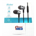 Blukar In-Ear Kopfhörer mit Aufsätzen und Etui