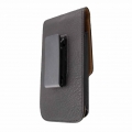 caseroxx Outdoor Handy Tasche passend für LG Q7 Plus mit drehbarem Gürtelclip in schwarz