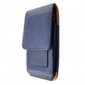 caseroxx Outdoor Handy Tasche passend für Alcatel A7 mit drehbarem Gürtelclip in blau