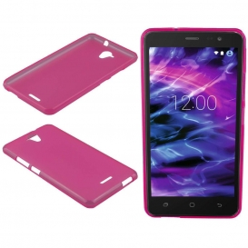 More about caseroxx Schutz-Hülle TPU-Hülle kompatibel mit Medion Life E5520 MD 99687, Gummi Handy Tasche pink