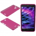 caseroxx Schutz-Hülle TPU-Hülle kompatibel mit Medion Life E5520 MD 99687, Gummi Handy Tasche pink