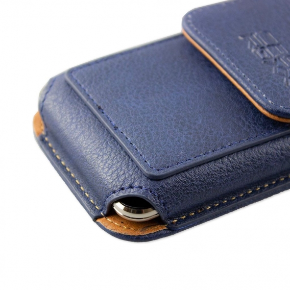 caseroxx Outdoor Handy Tasche passend für iMan Victor mit drehbarem Gürtelclip in blau