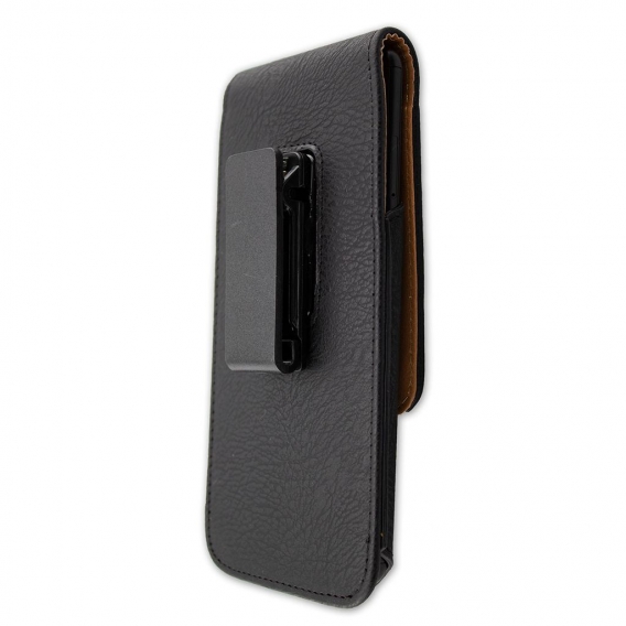 caseroxx Outdoor Handy Tasche passend für Doogee X5 Max Pro mit drehbarem Gürtelclip in schwarz