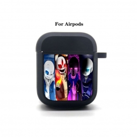 More about Funny Undertale Sans Papyrus Hülle für Apple Airpods 1/2 Anti-fall Mettaton Silikon Back Cover Geschenk Schwarz 05