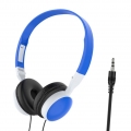 Kopfhörer ohne Mikrofon Cosy Earpads Noise Reduction Deep Bass für Computer Gaming Boys Farbe blau ohne Mikrofon