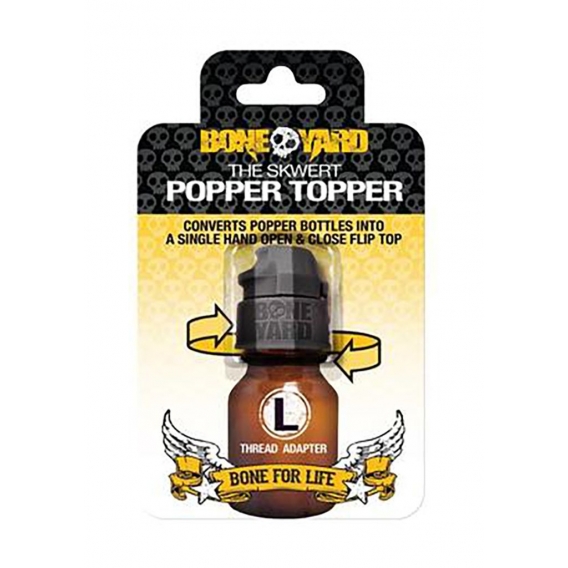 Skwert Popper Topper - large thread - Black