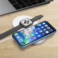 3-in-1 Induktionsladegerät für iPhone, Apple Watch und Airpods - Weiß