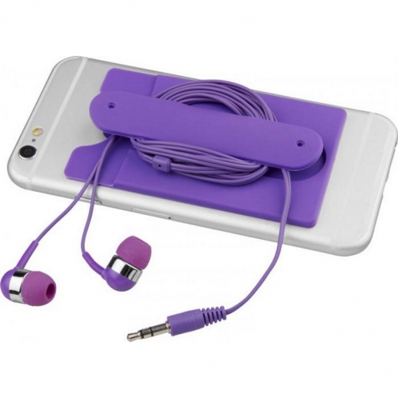 Bullet Kabelgebundene Ohrhörer und Silikonhülle für das Telefon PF2276 (S) (Violett)