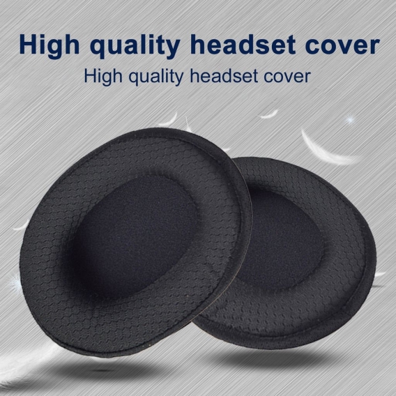 1 Paar Komfortable, Hochelastische Headset-Abdeckung Mit Geräuschunterdrückung Ohrenschützer-Kopfhörerzubehör Für Steelseries Ar