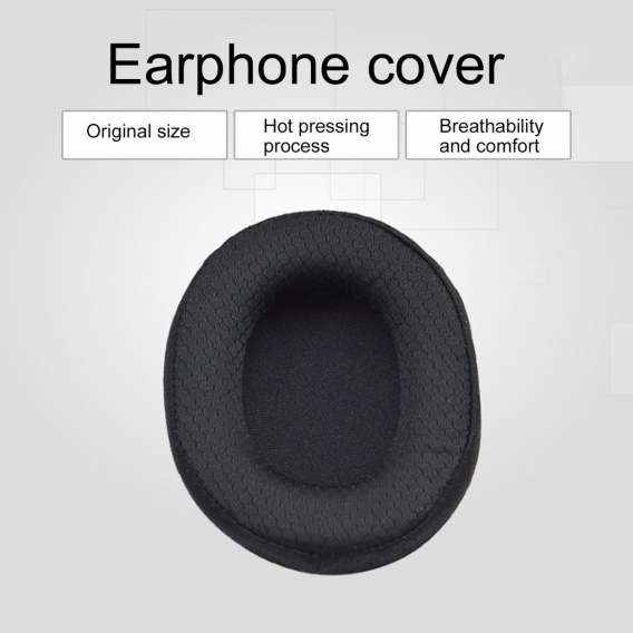 1 Paar Komfortable, Hochelastische Headset-Abdeckung Mit Geräuschunterdrückung Ohrenschützer-Kopfhörerzubehör Für Steelseries Ar