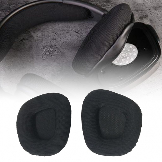 1 Paar Hochelastische Mesh-Ohrpolster Schützende Ohrkappen Gaming-Headset-Ersatz-Ohrenschützer Für Void Pro