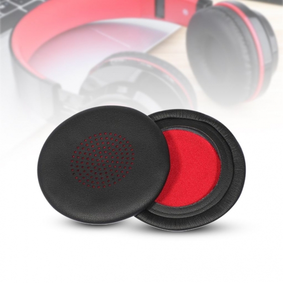 1 Paar Kopfhörerhüllen Austauschbare Verschleißfeste Weiche E-Sport-Kopfhörerkissen Für Plantronics Voyager Focus Uc B825