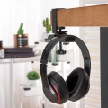 Kopfhörerhalter Mit Zweifach Verstellbarem Kopfhörerhalter Aus Aluminiumlegierung Für Das Büro