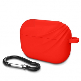 More about AirPods Pro Silikon flexible Hülle mit Karabiner, Devia Elf2 Series – Rot