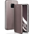 ONEFLOW® Hülle kompatibel mit Huawei Mate 20 Pro - Klapphülle ultra dünn Kartenfach, Taupe