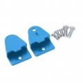 1 Paar Metall-Upgrade-Teile, die Ohrstecker anheben Farbe Blau