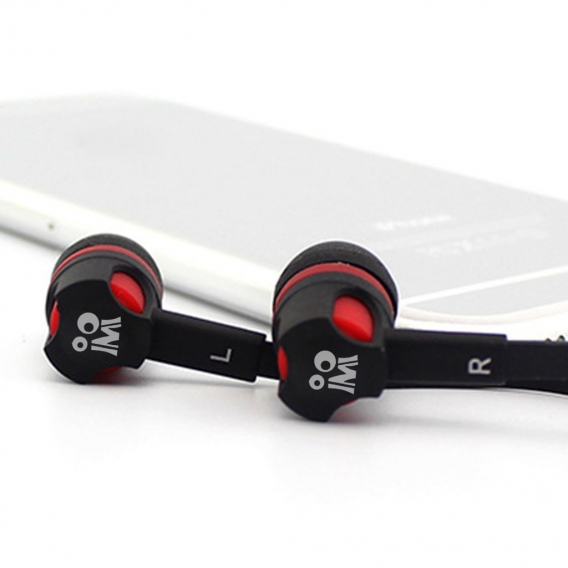LANGSDOM JM26 Kabelgebundene In-Ear-Kopfhoerer Stereo-Gaming-Headsets Kopfhoerer mit Inline-Steuerung und Mikrofon fuer iOS-Andr
